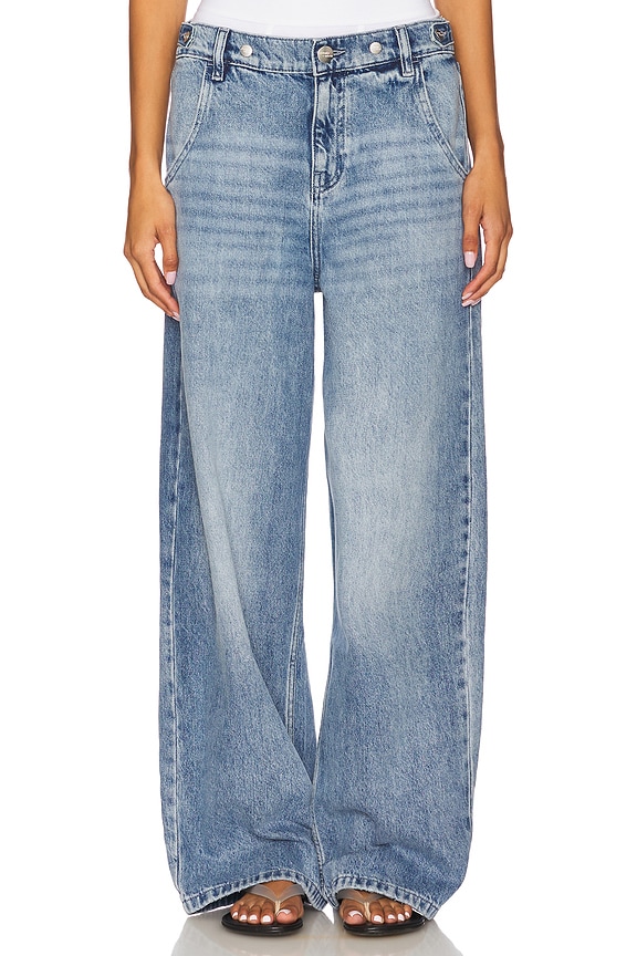 view 2 of 6 Ali Tab Wide Leg in Melrose