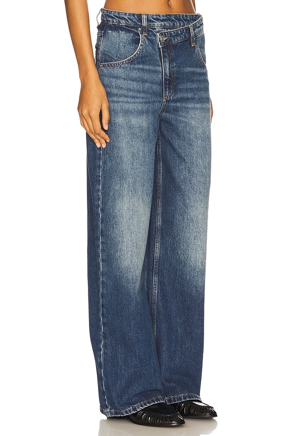 view 2 of 6 Cross Over Lia Wide Leg Jeans in Phoenix