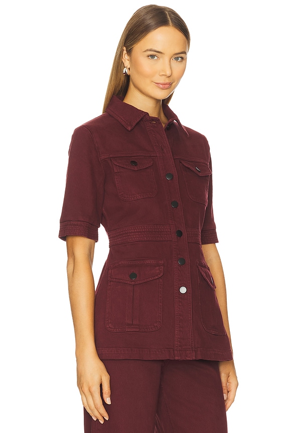 view 2 of 4 BLOUSON ANI in Mulberry