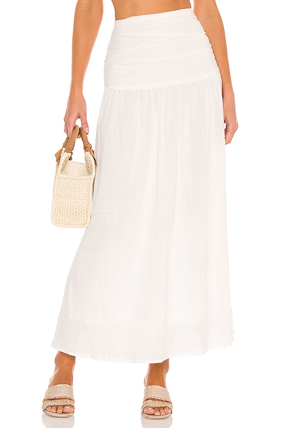 view 1 of 4 Alva Maxi Skirt in Ivory
