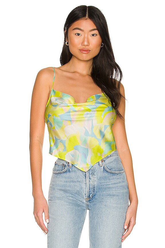 Suboo Kaleidoscope Handkerchief Top in Splash Print | REVOLVE