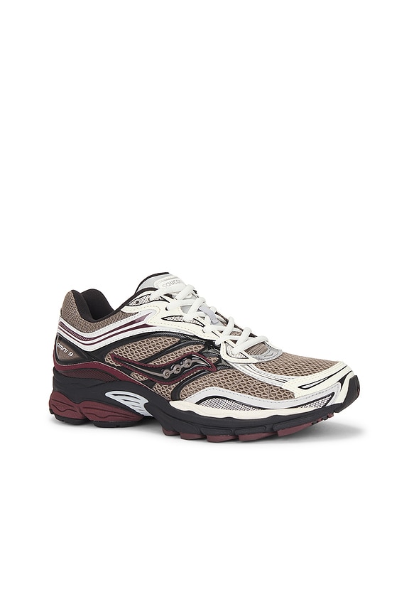 view 2 of 6 Progrid Omni 9 Sneakers in Tan & Maroon