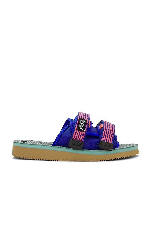 view 1 of 5 SANDALES MOTO-JC01 in Orange & Blue