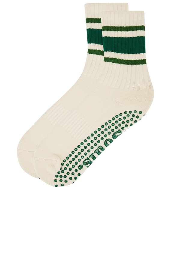 view 2 of 4 Retro Sock in Green