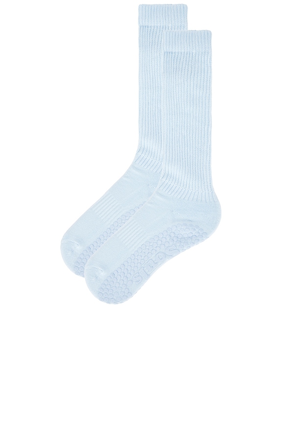 view 2 of 4 CALCETINES HASTA LOS TOBILLOS in Baby Blue Cloud