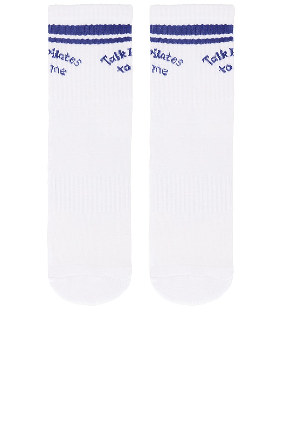 Talk Pilates To Me Grip Socks