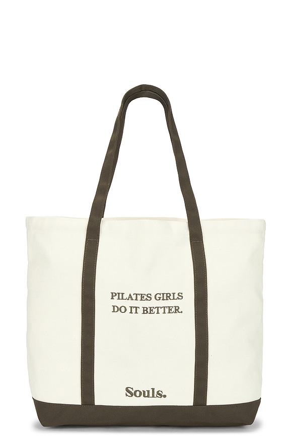 view 1 of 4 SAC FOURRE-TOUT PILATES GIRLS in Canvas & Brown