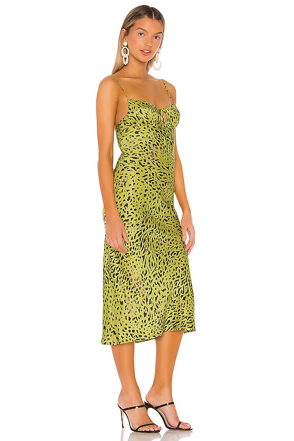 view 2 of 3 VESTIDO MIDI CORSET in Sunglow Cheetah