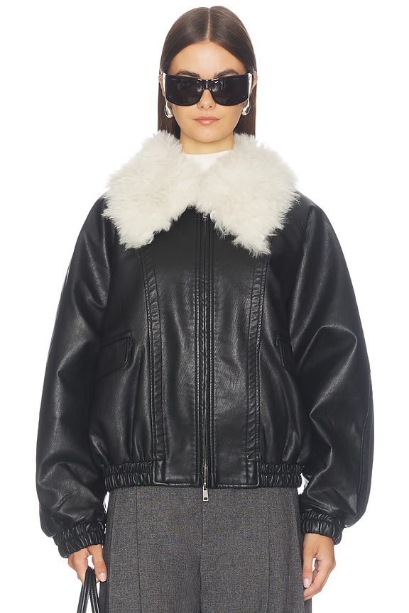 view 2 of 5 Rioni Bomber Jacket in Black
