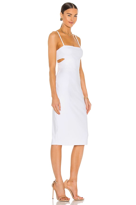 view 2 of 4 Cutout Strap Solid Dress in Sugar