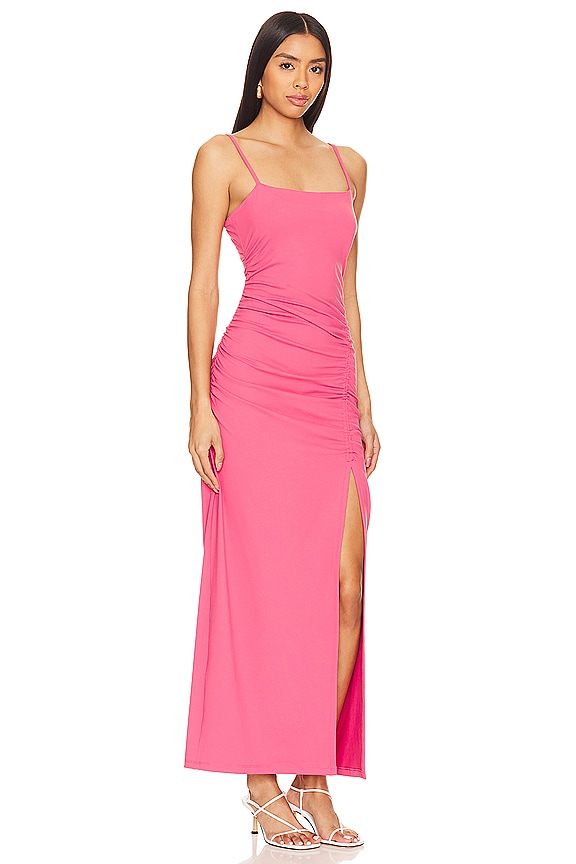 view 2 of 3 Ruched Maxi Dress in Azalea