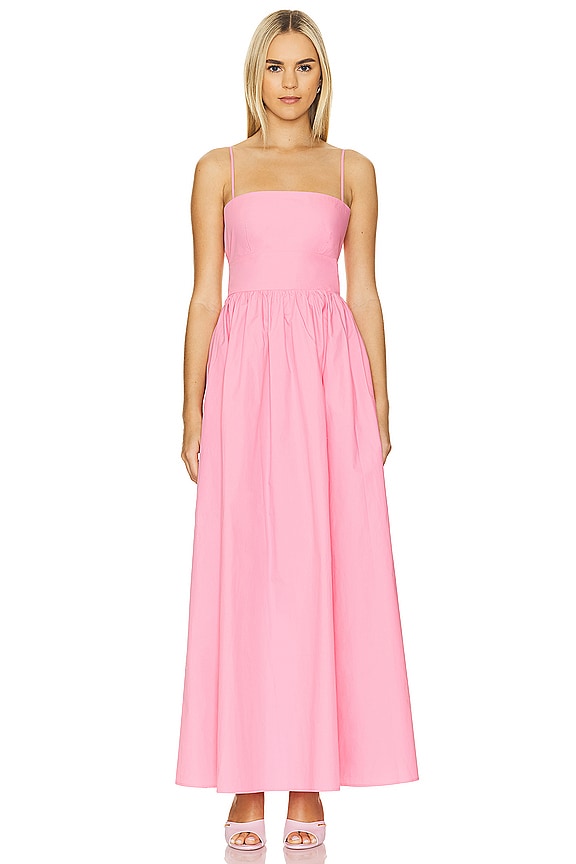 view 2 of 3 Open Back Maxi Dress in Knockout Pink
