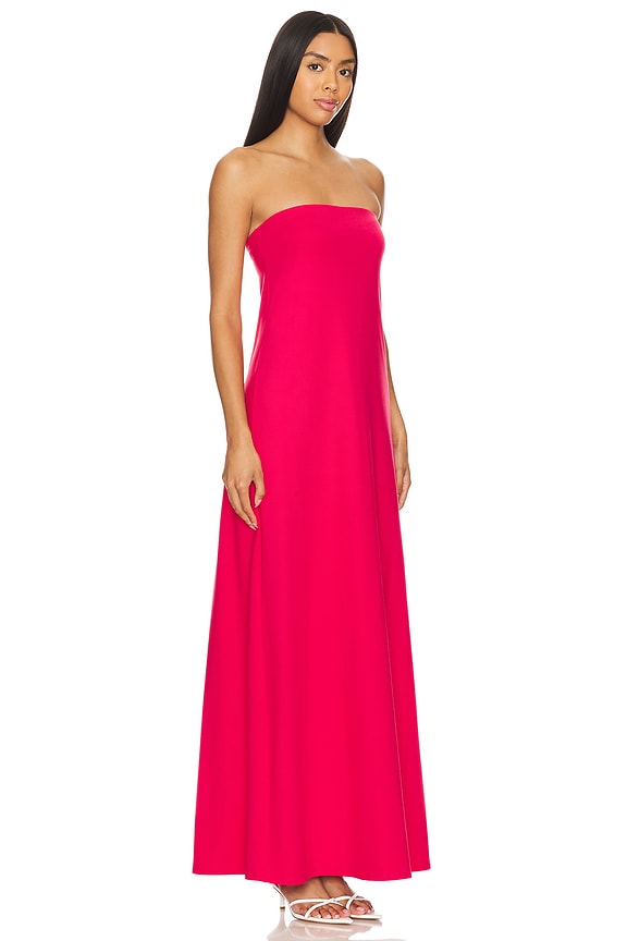 view 2 of 3 VESTIDO TUBE FLARE in Framboise