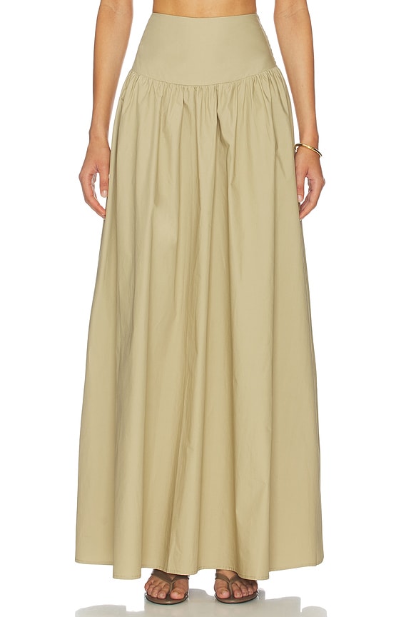 view 1 of 6 JUPE DROP WAIST in Taupe