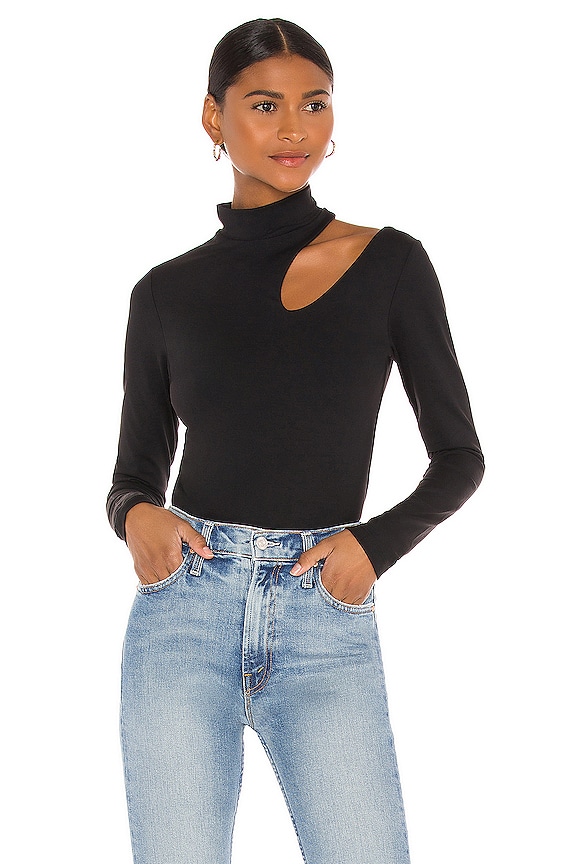 view 1 of 4 BLUSA CUTOUT in Black