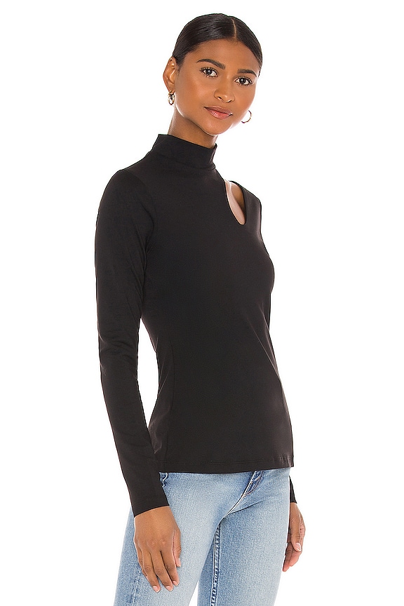 view 2 of 4 BLUSA CUTOUT in Black