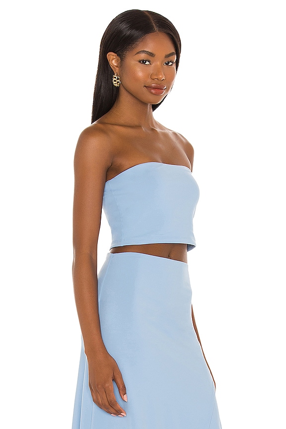 view 2 of 4 Crop Tube Top in Aquarius