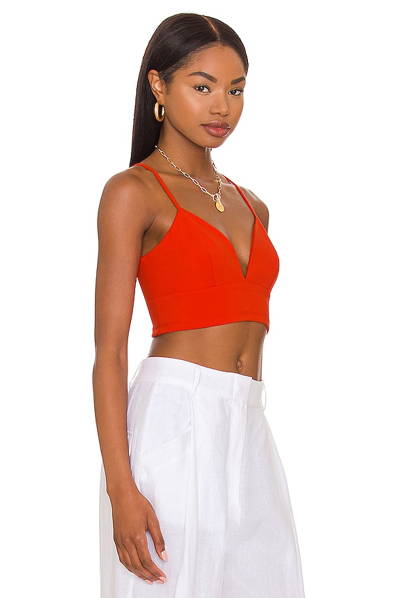 view 2 of 4 String Bralette Top in Sunset