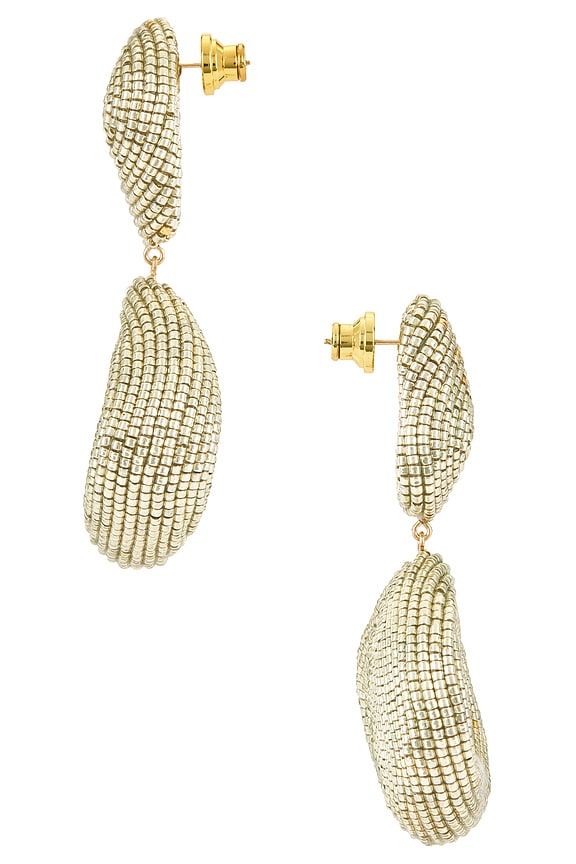 view 2 of 3 Gioia Drop Earrings in Silver