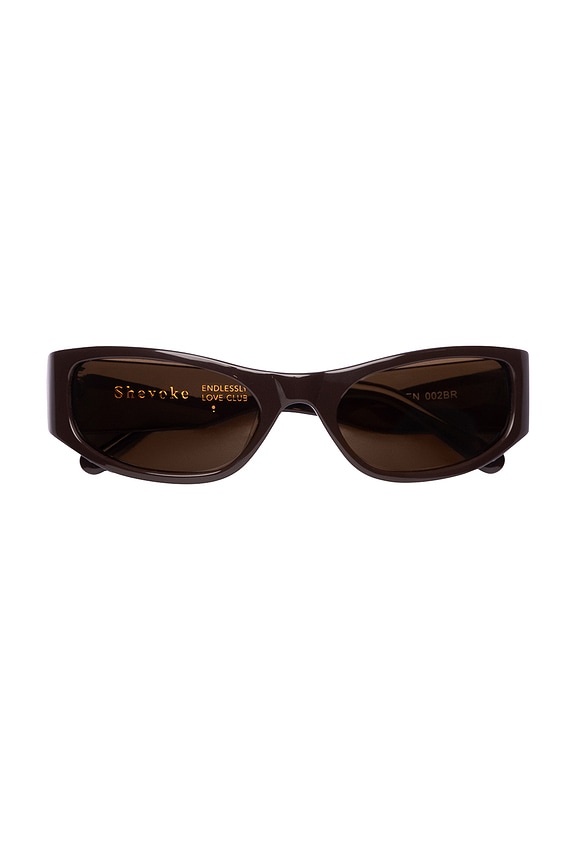 view 1 of 4 Jen 002 Sunglasses in Brown