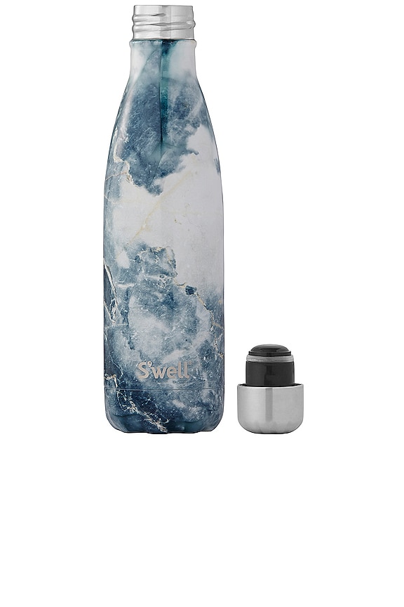 view 2 of 2 Elements 17oz Water Bottle in Blue Granite