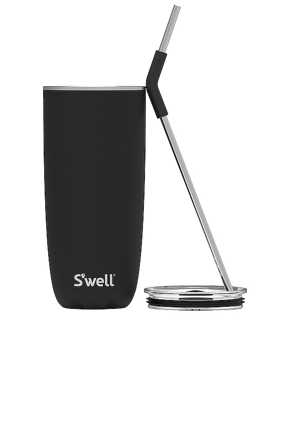 view 2 of 3 Tumbler with Straw 24oz in Onyx