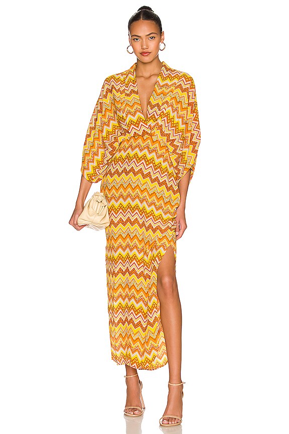 view 1 of 3 x REVOLVE Plunge Dress in Sol