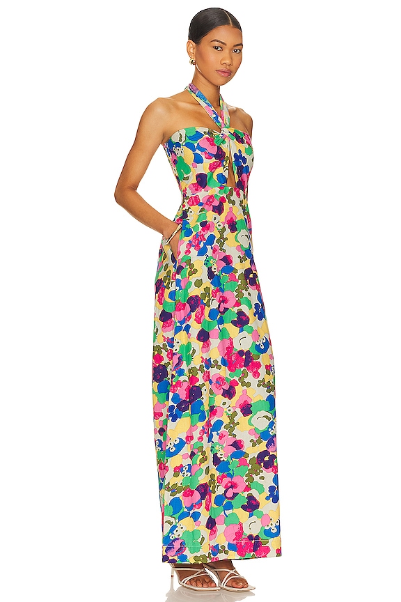 view 2 of 3 ROBE MAXI in Blooming