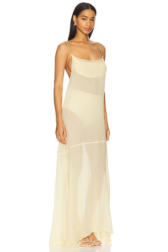 view 2 of 4 Two Piece Sheer Slip in Like Butter