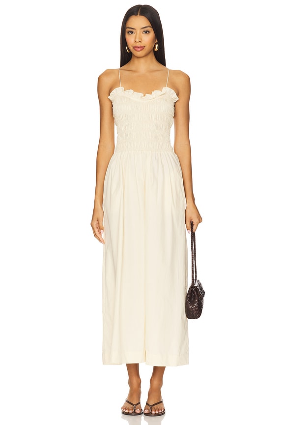 view 1 of 3 ROBE MI-LONGUE DRESS in Tranquil