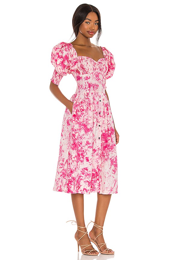 view 2 of 3 Puff Sleeve Sweet Heart Dress in Renewal