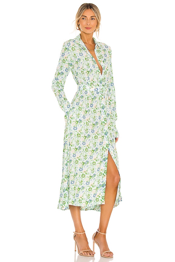 view 2 of 3 Long Sleeve Shirt Dress in Renewed