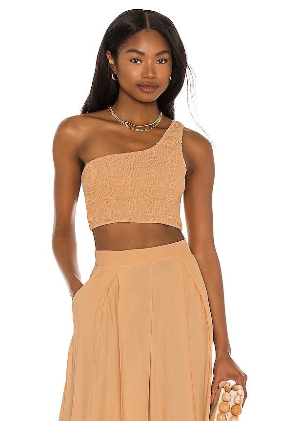 view 1 of 5 Asymmetrical Crop Top in Recharge