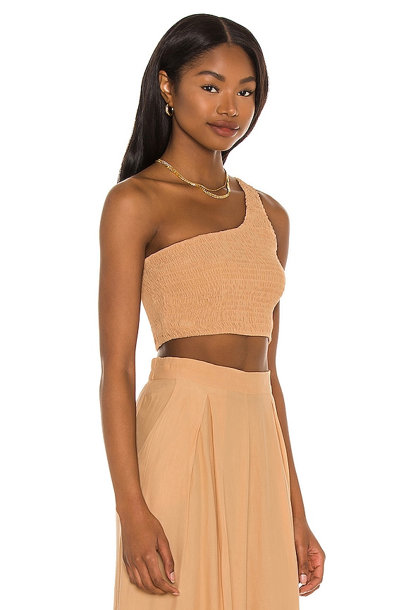 view 2 of 5 Asymmetrical Crop Top in Recharge