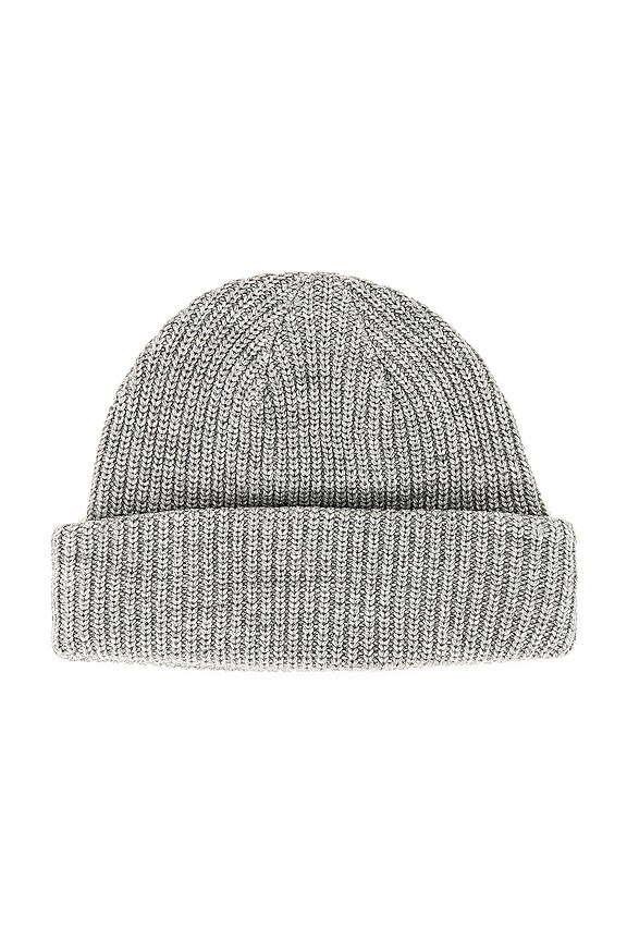view 2 of 2 Salty Dog Beanie in Light Grey Heather