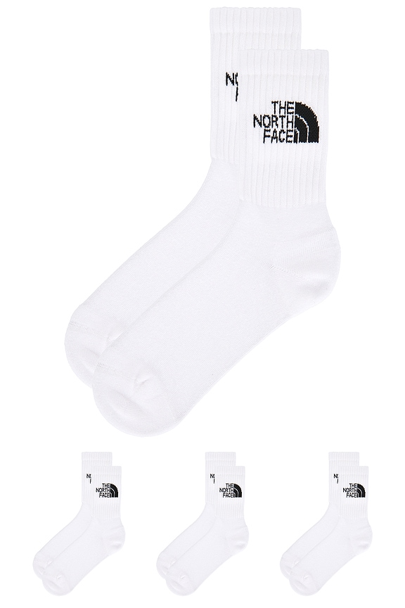 view 2 of 2 CHAUSSETTES in TNF White