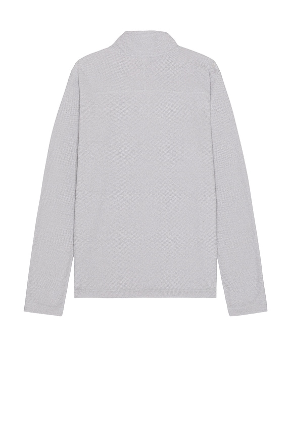 view 2 of 5 Textured Cap Rock Sweater in TNF Light Grey Heather
