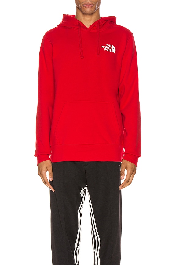 view 2 of 5 Red Box Hoodie in TNF Red