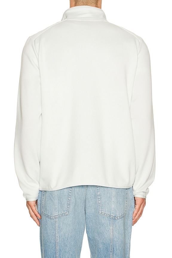 view 2 of 5 Performance Fleece 1/4 Zip in Pearl Stone