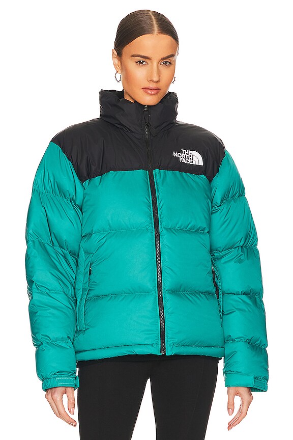 view 2 of 5 1996 Retro Nuptse Jacket in Porcelain Green