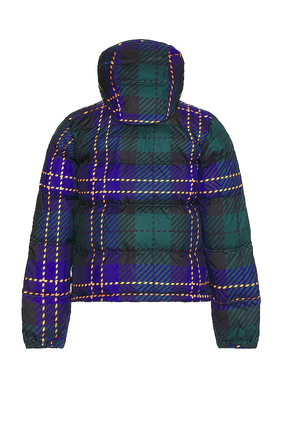 view 2 of 3 Printed 71 Sierra Down Short Jacket in Ponderosa Green Large Half Dome Plaid Print