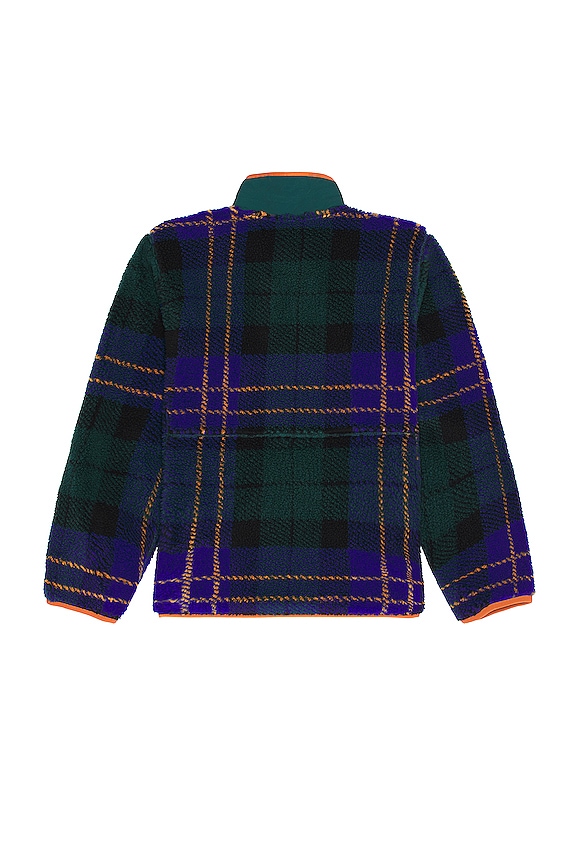 view 2 of 4 BLOUSON EXTREME PILE in Ponderosa Green Large Half Dome Plaid Print