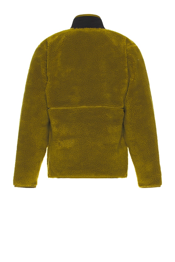 view 2 of 5 Extreme Pile Full Zip Jacket in Sulphur Moss