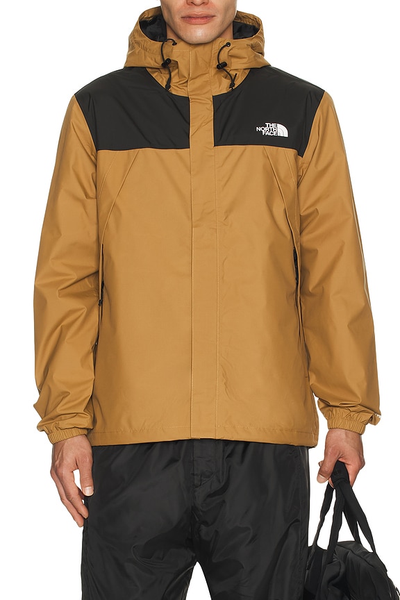 view 1 of 4 Antora Jacket in Utility Brown & TNF Black