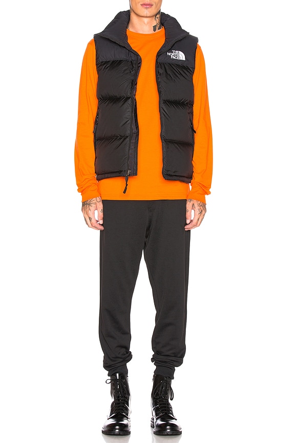 view 5 of 6 1996 Retro Nuptse Vest in TNF Black