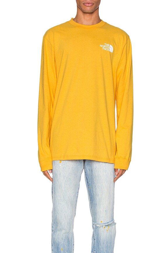 view 2 of 5 CAMISETA LONG SLEEVE RED BOX in TNF Yellow