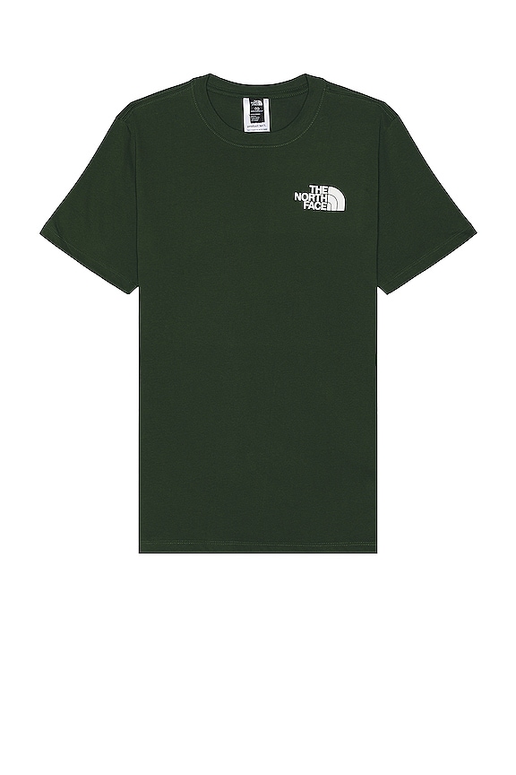 view 2 of 3 Men's Big S/s Box Nse Tee in Pine Needle & Photo Real