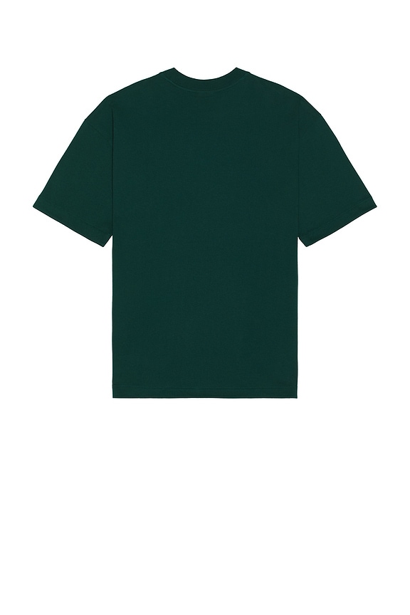 view 2 of 5 Red Box Tee in Hunter Green