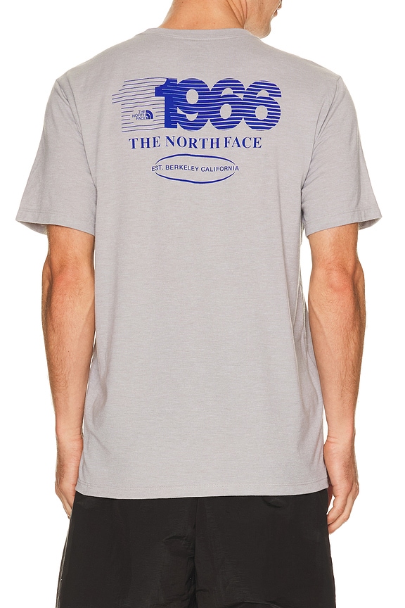 view 1 of 4 T-SHIRT in TNF Light Grey & White Heather