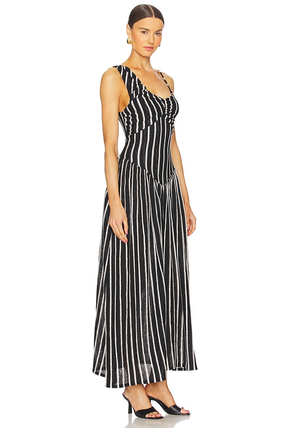 view 2 of 4 ПЛАТЬЕ IKIA in Black Striped